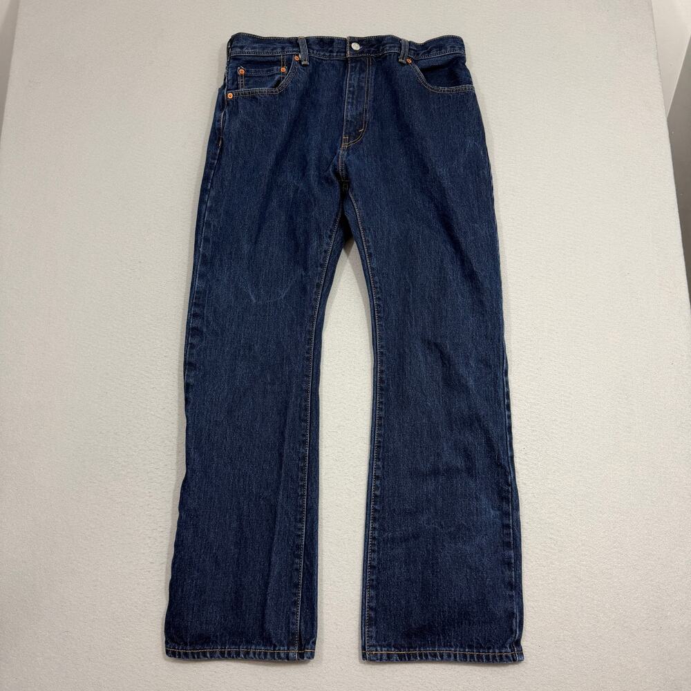 Levis 517 Boot Cut Jeans Men's 36x32 Blue Denim Western Rodeo Cowboy Rancher